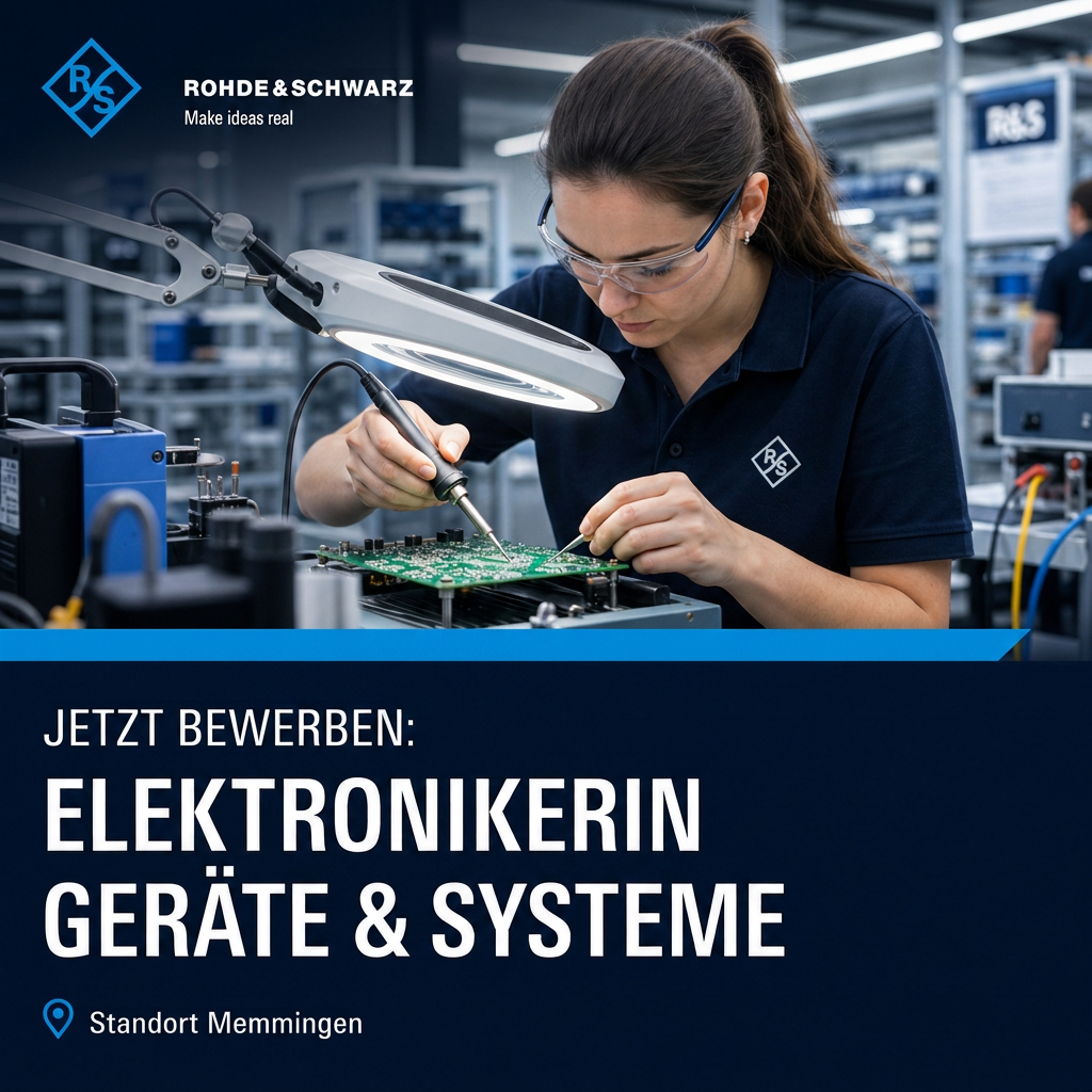 Konzept B — Elektronikerin Leiterplattenfertigung