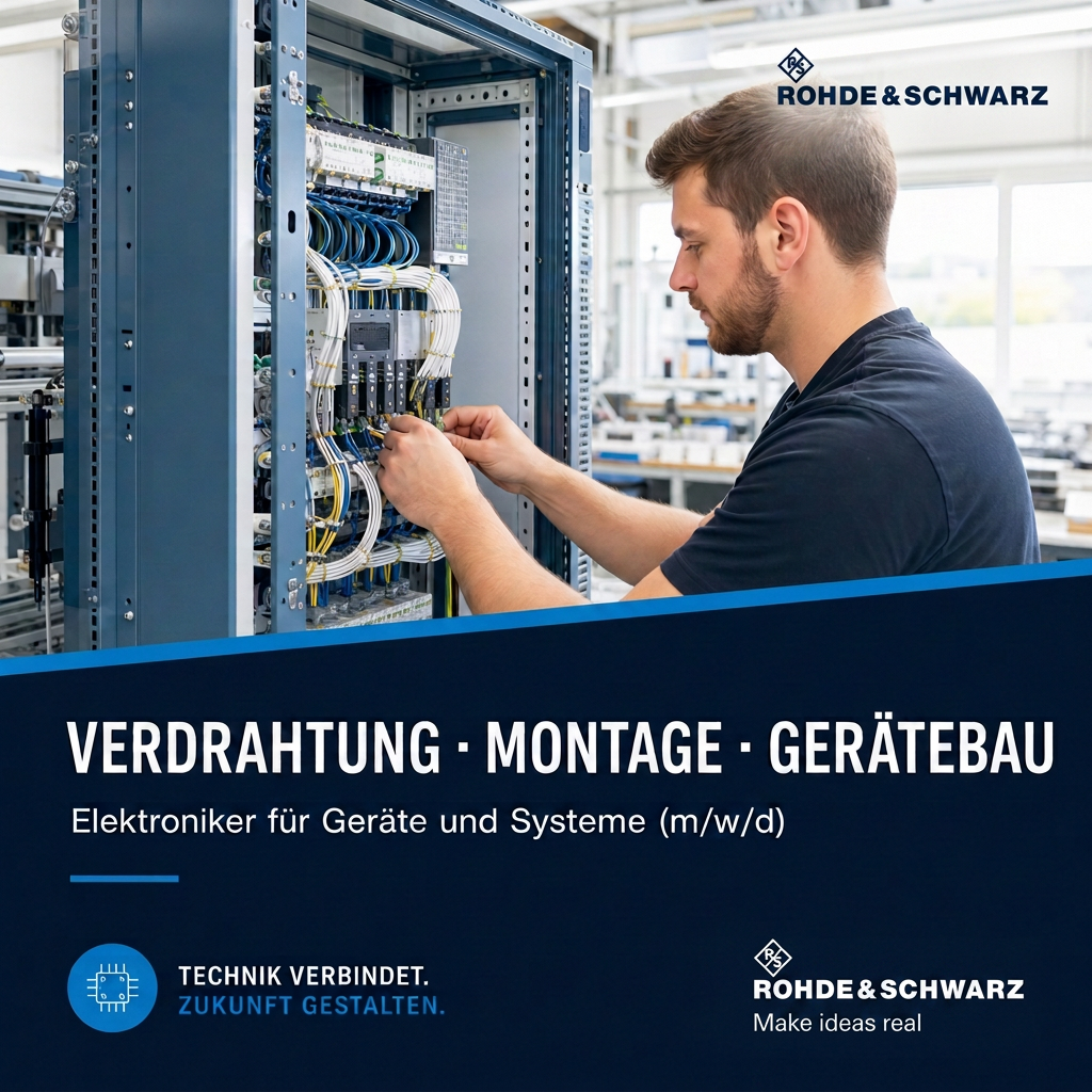 Konzept F — Verdrahtung, Montage & Gerätebau